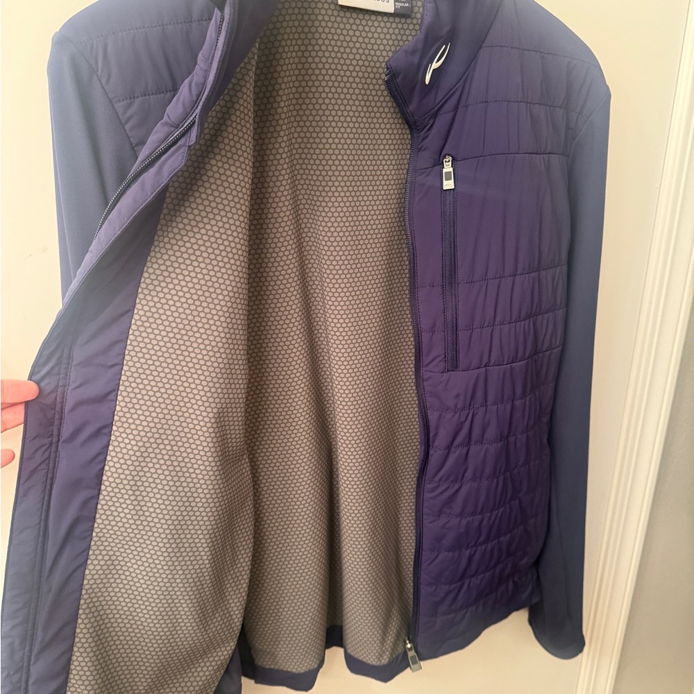 KJUS Navy Reach Golf Jacket Men’s Medium
